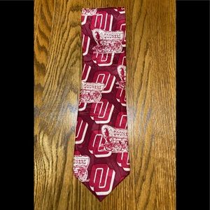 RM Sport Oklahoma University Sooners Silk Tie